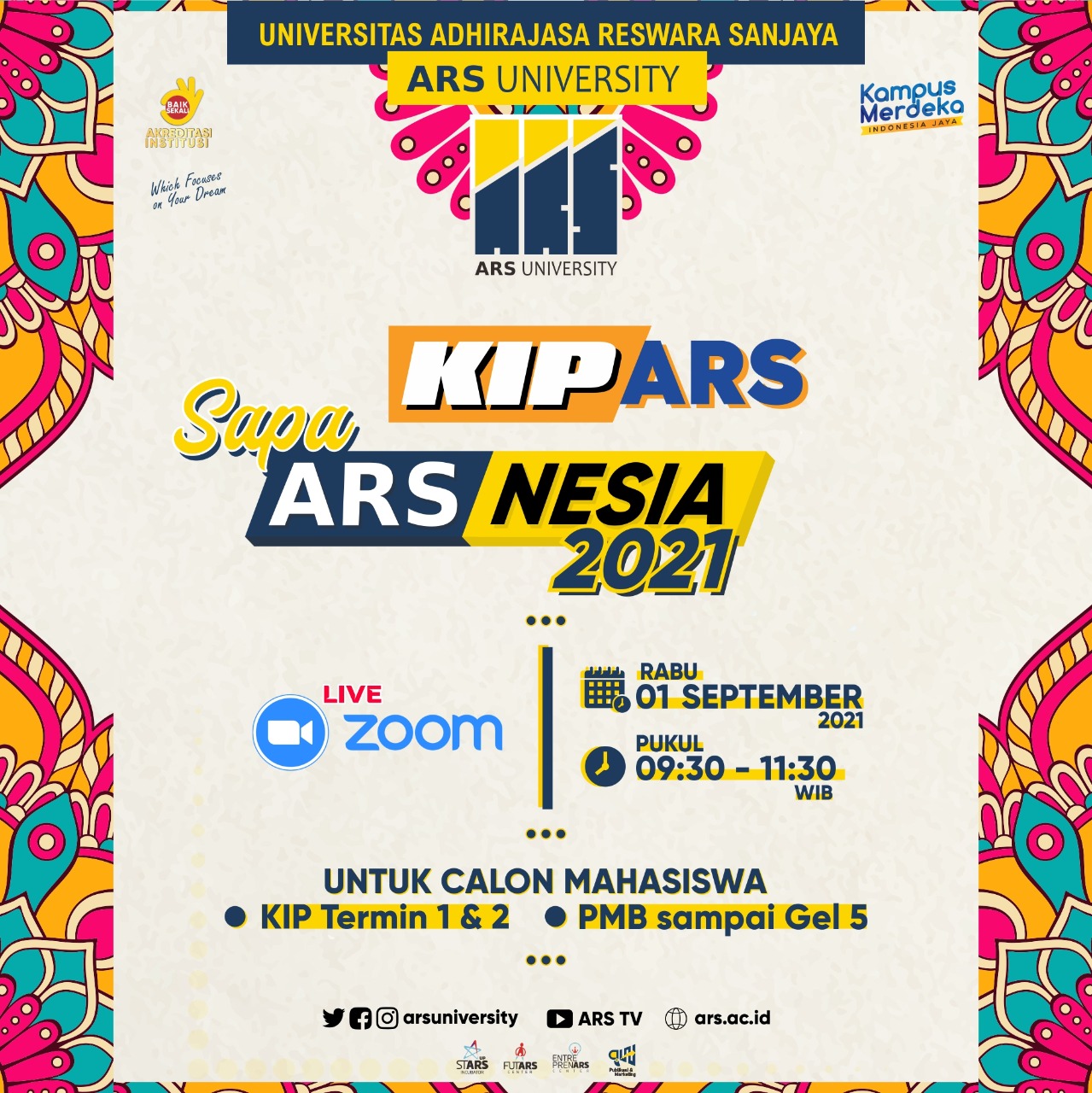 KIP ARS 2021 Sapa ARSnesia