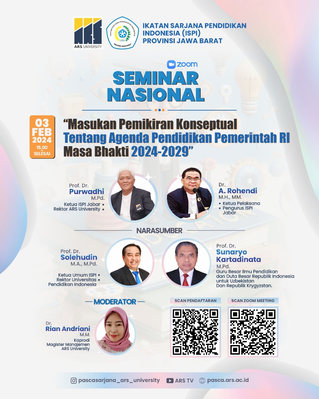 Masukan Pemikiran Konseptual tentang Agenda Pendidikan Pemerintah RI Masa Bhakti 2024-2029
