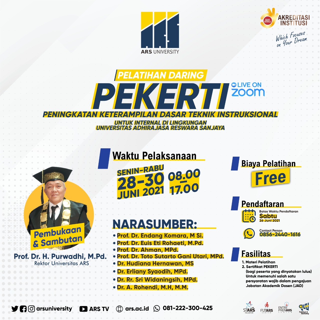 Pelatihan Daring PEKERTI