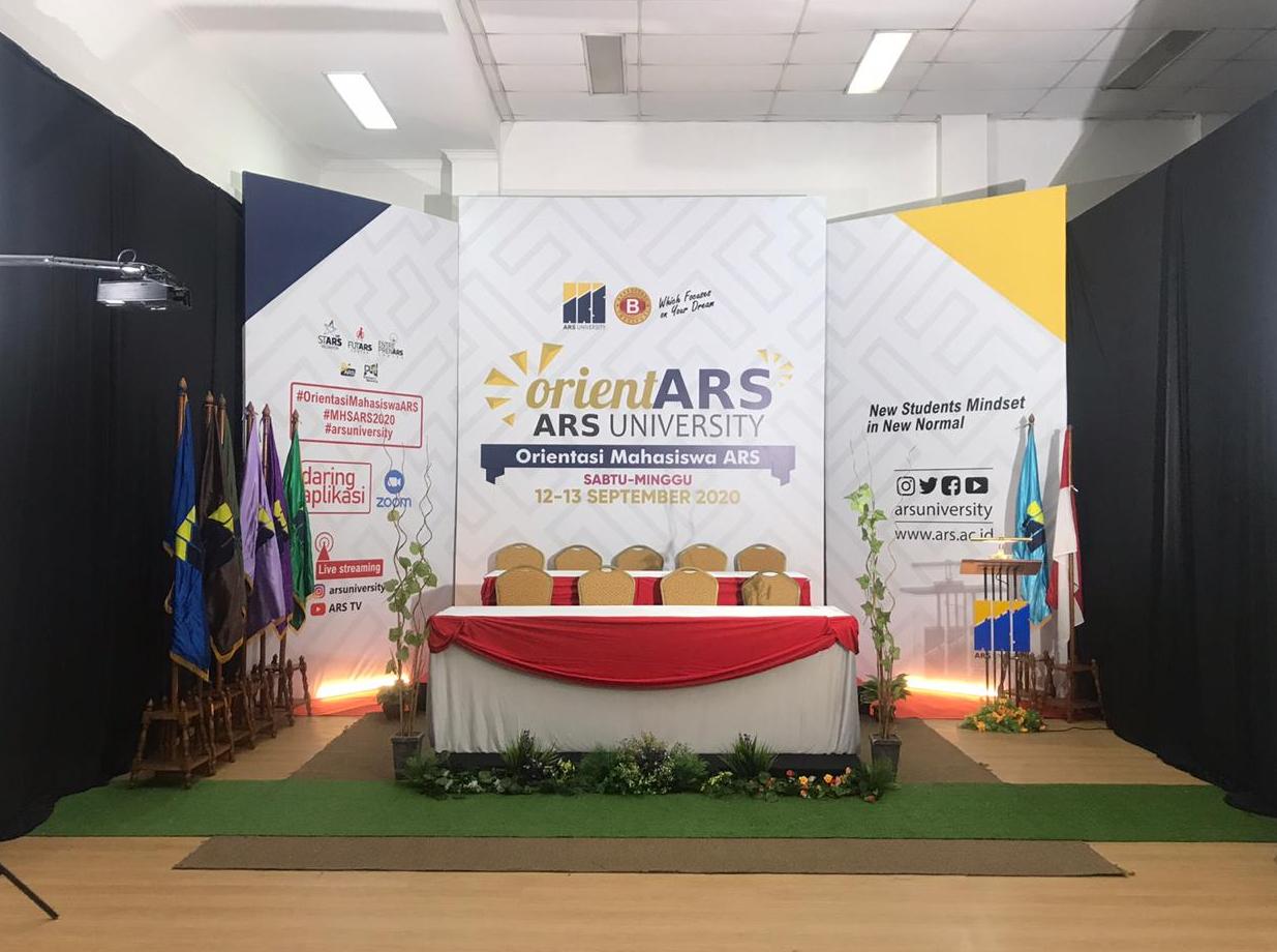ARS University akan menggelar Orientasi Mahasiswa 2020 secara Virtual