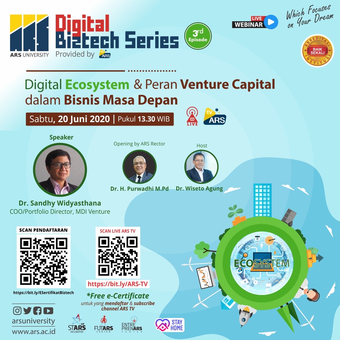 Digital Ecosystem & Peran Venture Capital dalam Bisnis Masa Depan