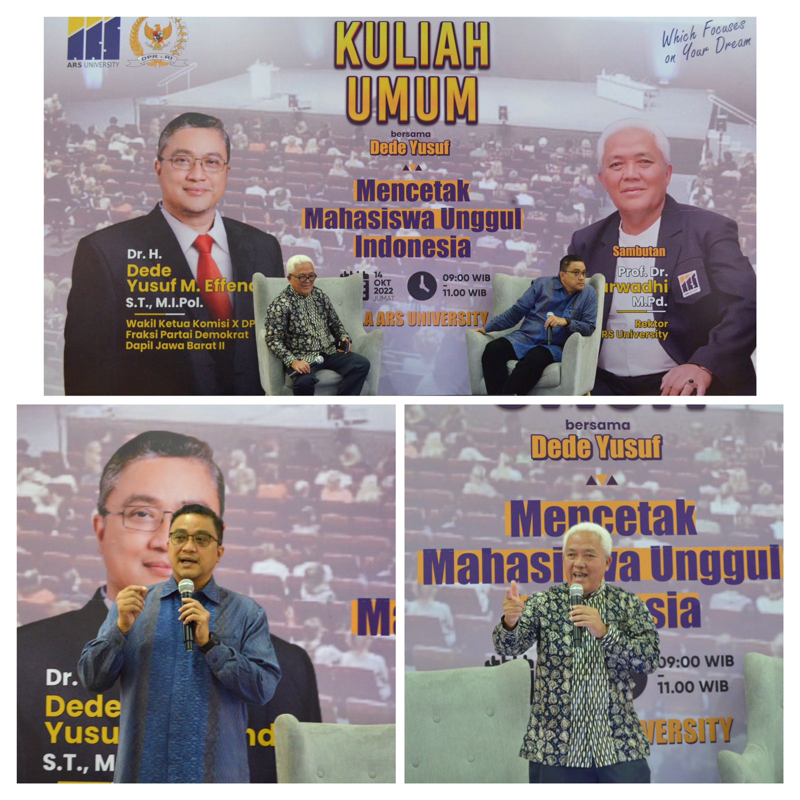 Kuliah Umum: Mencetak Mahasiwa Unggul Indonesia