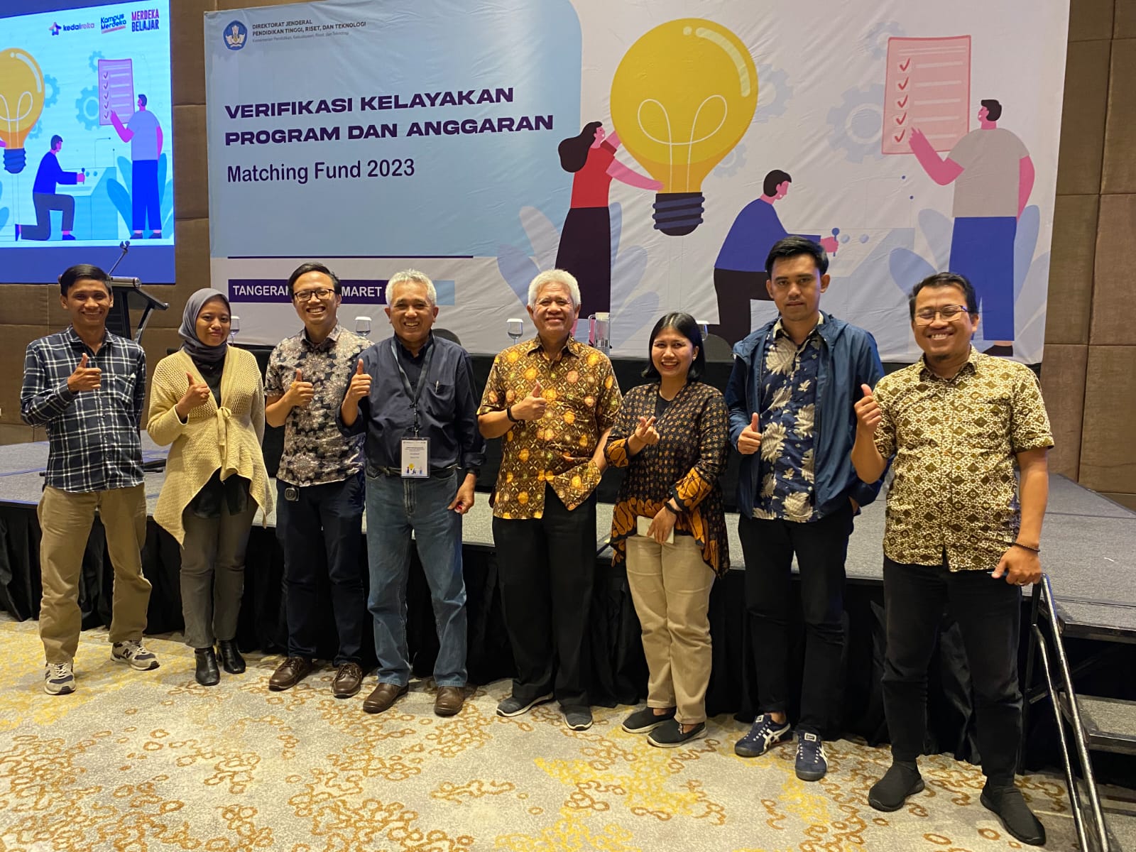 Lolos Program Matching Fund 2023 Kedaireka ARS University (Reka Cipta CasualHub)