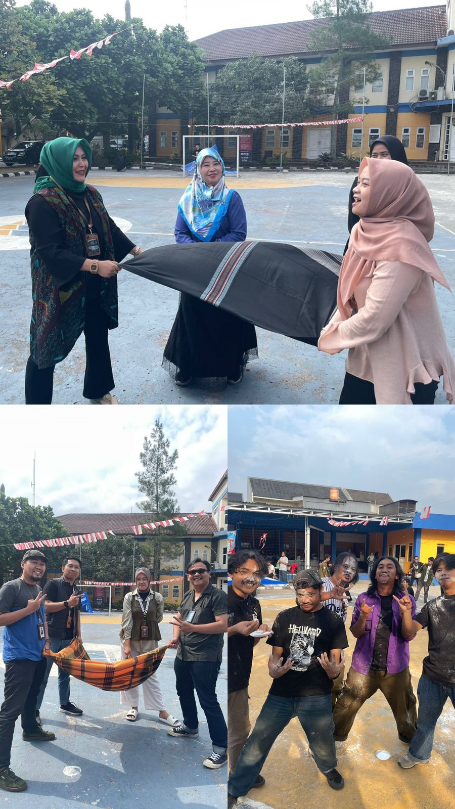 Lomba Makan Kerupuk Hingga Estafet Tepung Meriahkan Hut RI Ke 78 di ARS University