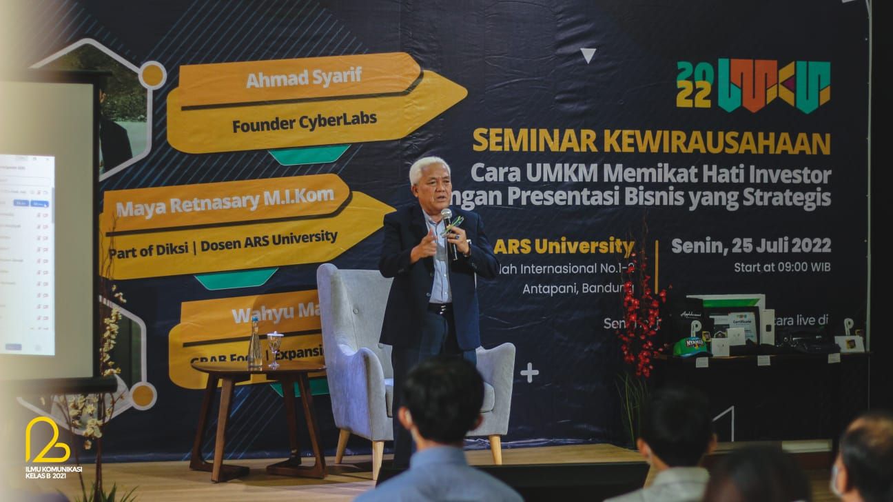 Mahasiswa ARS University Sukses Menaikkan Kelas UMKM Dengan Seminar Kewirausahaan