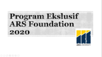 Program Ekslusif ARS Foundation 2020
