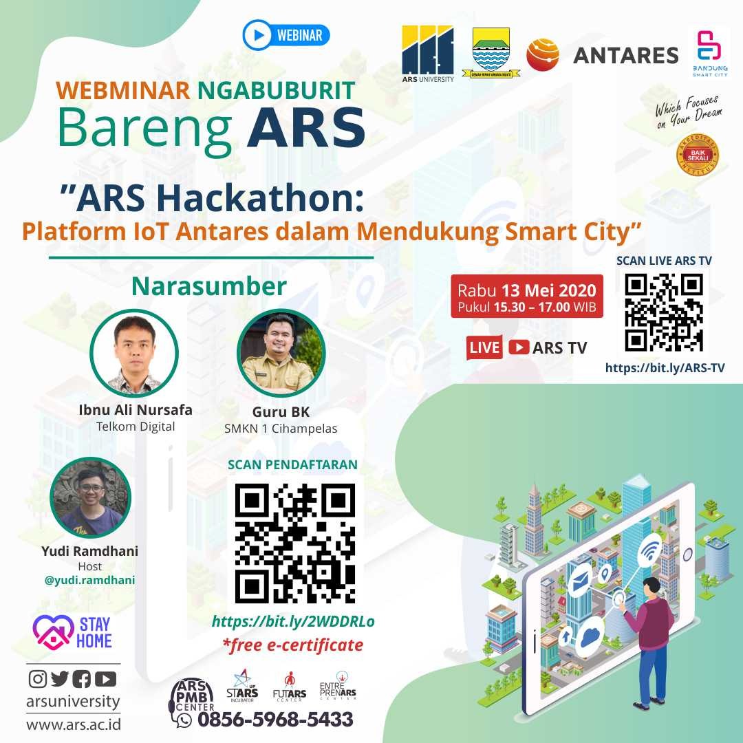 Webinar Pemanfaatan Internet of Things Untuk Mendukung Smart City